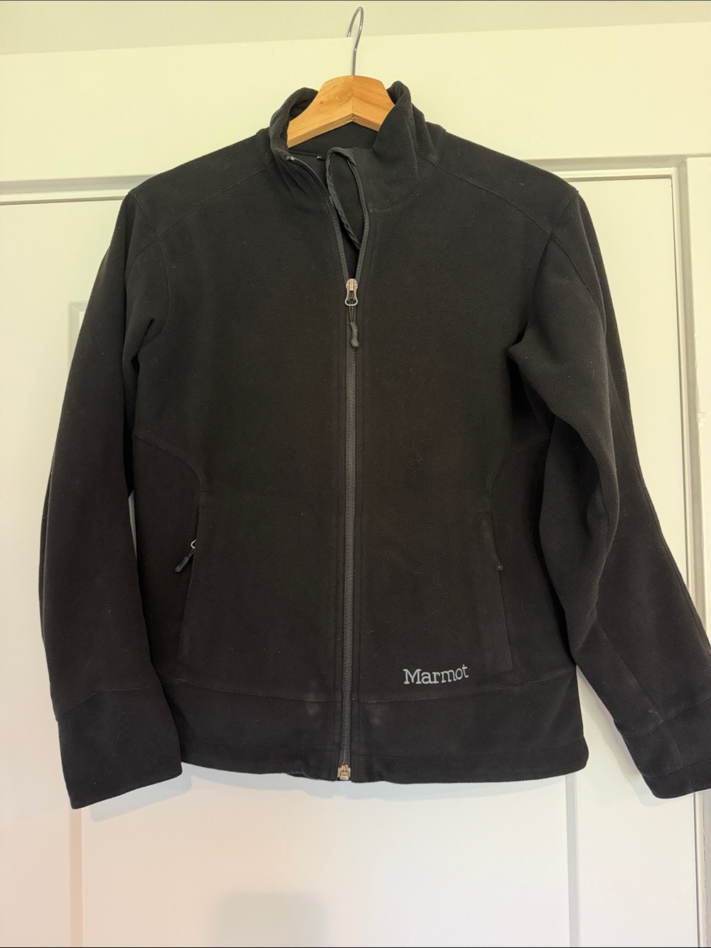 Marmot Black Full-Zip Utility Fleece Jacket